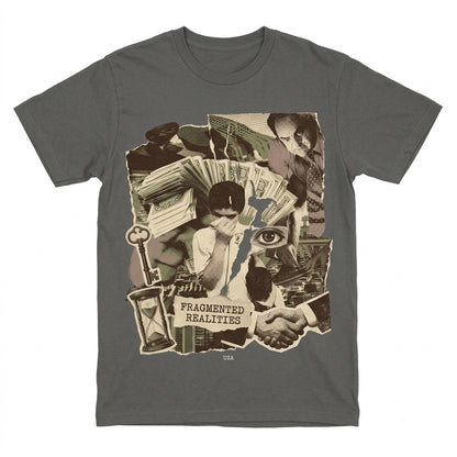 Dystopian Dark SciFi Graphic Unisex TShirt