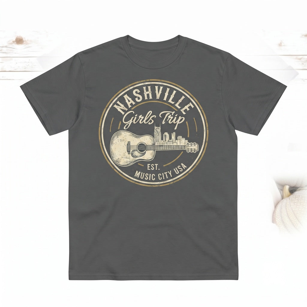Nashville Girl Trip Country Music Guitar Unisex TShirt