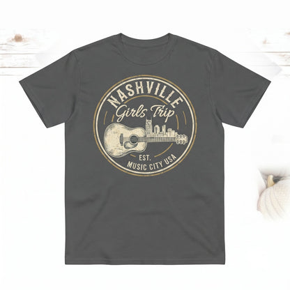 Nashville Girl Trip Country Music Guitar Unisex TShirt