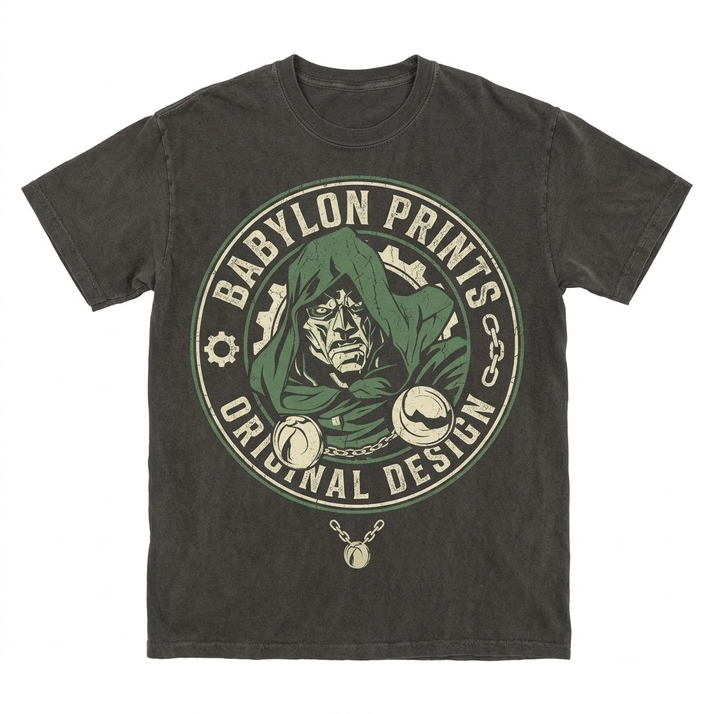 90s Vintage Comic Book Doctor Doom Retro Graphic Streetwear Cotton Unisex TShirt