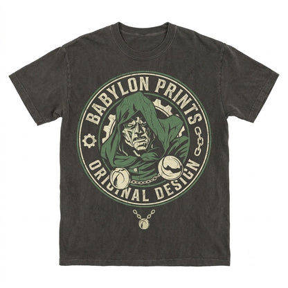 90s Vintage Comic Book Doctor Doom Retro Graphic Streetwear Cotton Unisex TShirt