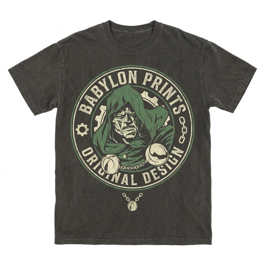 90s Vintage Comic Book Doctor Doom Retro Graphic Streetwear Cotton Unisex TShirt