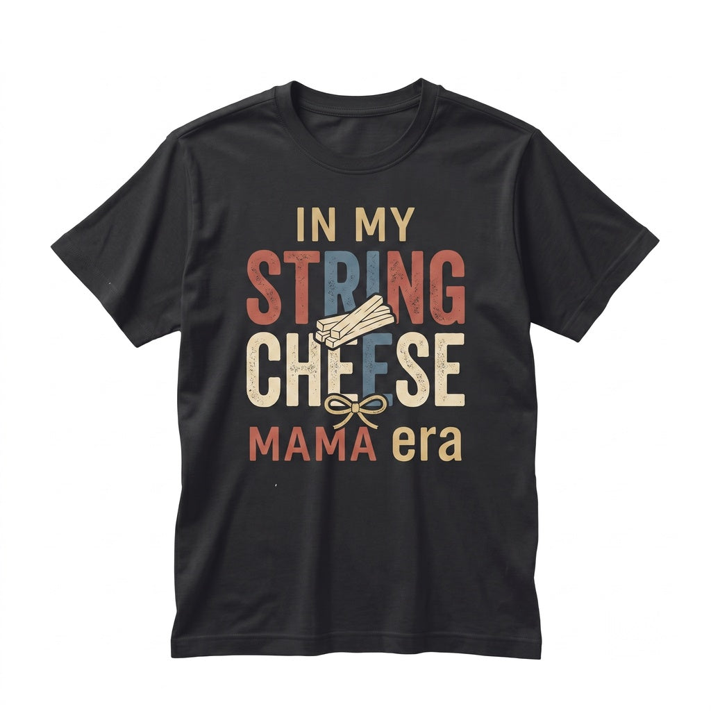 In My String Cheese Mama Era Funny Mom Life Mothers Day Unisex TShirt
