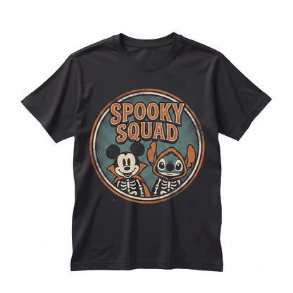 Retro Mummy Mouse Pals Spooky Halloween Theme Park Fall 2026 Family Matching Vacation Unisex TShirt