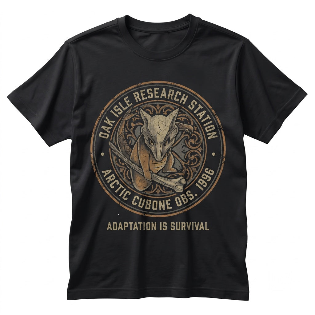 Cubone Skull Anime Graphic Vintage Wash Sleeveless Japanese Y2K Streetwear Gift Unisex TShirt