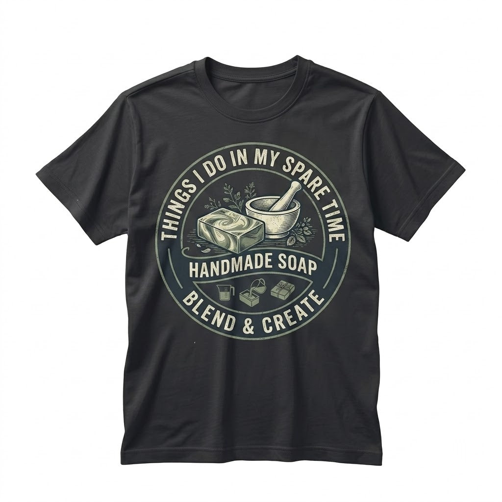 Soap Making Cold Process Lye Bar Crafter Graphic Hobbyist Apparel Unisex TShirt
