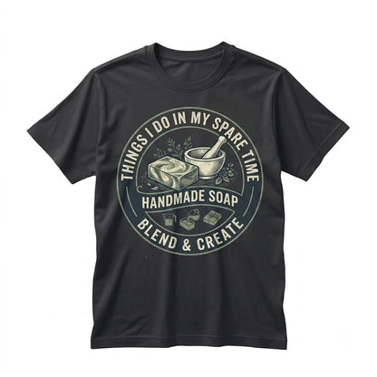 Soap Making Cold Process Lye Bar Crafter Graphic Hobbyist Apparel Unisex TShirt