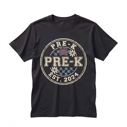 Pre-K Teacher Appreciation Back to School Preschool Educator Gift Unisex TShirt