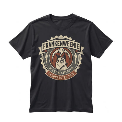 Oversized Frankenweenie Sparky Dog Spooky Theme ParkSparky Dog Frankenweenie Oversized Spooky Theme Park Halloween Graphic Top