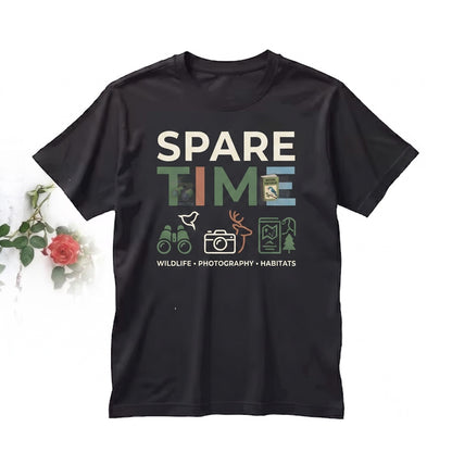 Nature Lover Moss Green Wildlife Outdoor Adventure Graphic Unisex TShirt