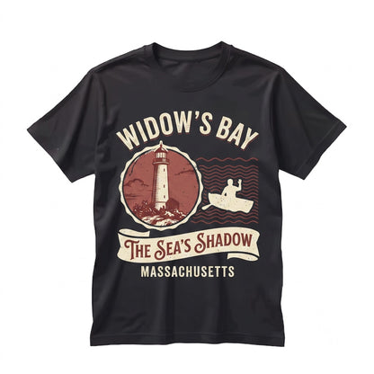 Widows Bay Travel Funny Retro TV Graphic Souvenir Unisex TShirt