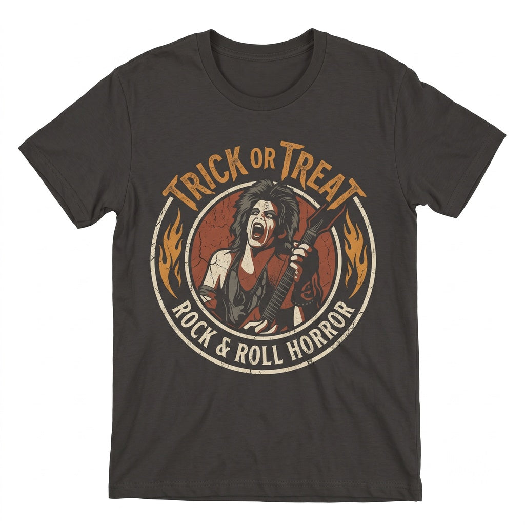 Trick Or Treat Halloween Spooky Pumpkin Candy Graphic October Apparel Unisex TShirt