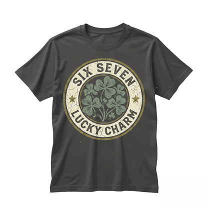 67 Shamrocks St. Patrick’s Day Funny Irish Lucky Clover Green Graphic Birthday Unisex TShirt