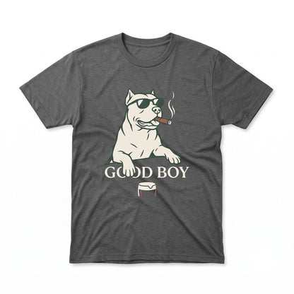 Pitbull Drinking Beer Sarcastic Dog Meme Lovers Gift for Pet Mom Dad Graphic Unisex TShirt