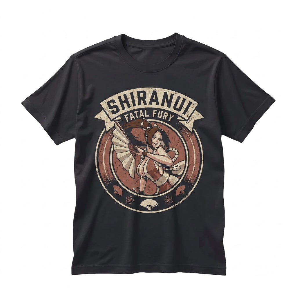 Mai Shiranui Japanese Fighting Video Game Fighter Graphic Retro Anime Waifu Unisex TShirt