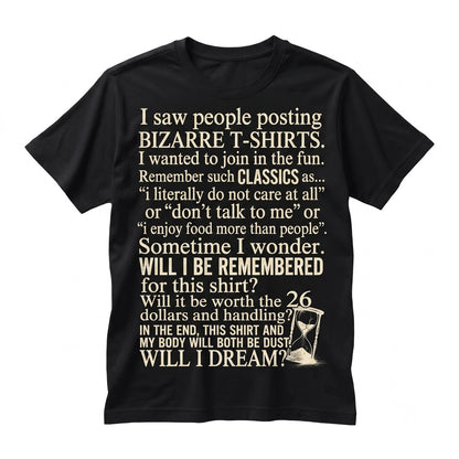 Funny People On The Internet Sarcastic Meme Graphic Cotton Casual Novelty Crewneck Unisex TShirt
