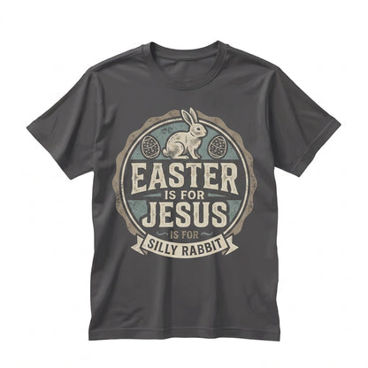 Silly Bunny Christian Faith Holiday Graphic Present - Unisex TShirt