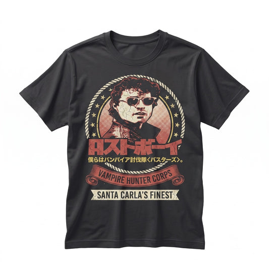 Vintage 80s Horror Movie Cult Vampire Japanese Aesthetic Graphic Top Unisex TShirt