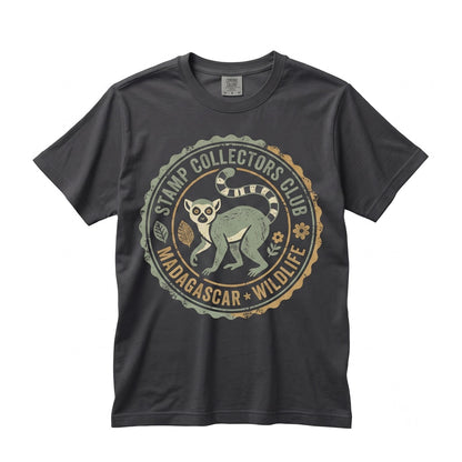 Colorful Watercolor Lemur Graphic Print Wildlife Animal Lover Apparel Unisex TShirt