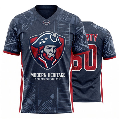 Unisex Game Day Football Fan Jersey - Lightweight Breathable Mesh Athletic Shirt