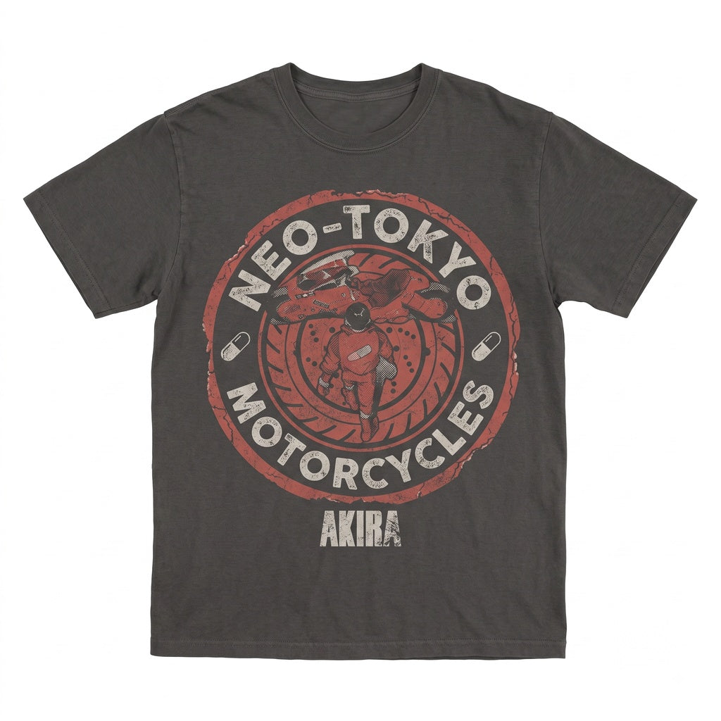 Retro 1980s Japanese Anime Cyberpunk Graphic Manga Neo Tokyo Aesthetic Unisex TShirt
