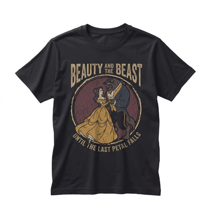 Vintage Beauty And The Beast Princess Belle Tale As Old Time Vacation Theme Park Apparel Unisex TShirt