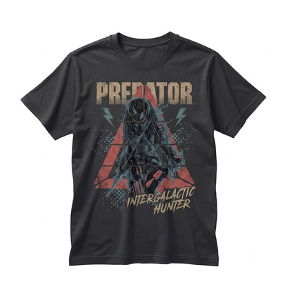 Retro 80s Sci-Fi Extraterrestrial Monster Graphic Vintage Cinema Black Unisex TShirt