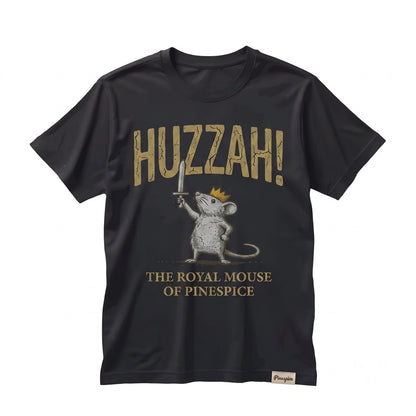 Huzzah Rat King Embroidered 1717 Renaissance Faire Funny Tabletop RPG Fantasy Graphic Unisex TShirt