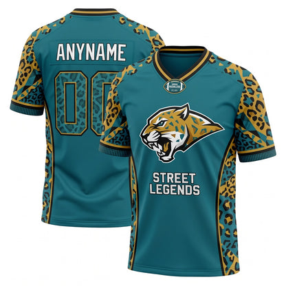 Unisex Football Fan Jersey, Breathable Mesh Game Day Athletic Jersey