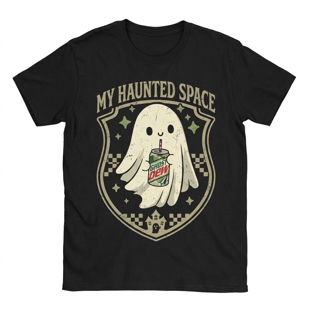 Funny Ghost I Need Diet Citrus Soda Lover Graphic Apparel Unisex TShirt