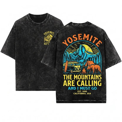 Joshua Tree National Park Graphic Unisex Wash T-Shirt