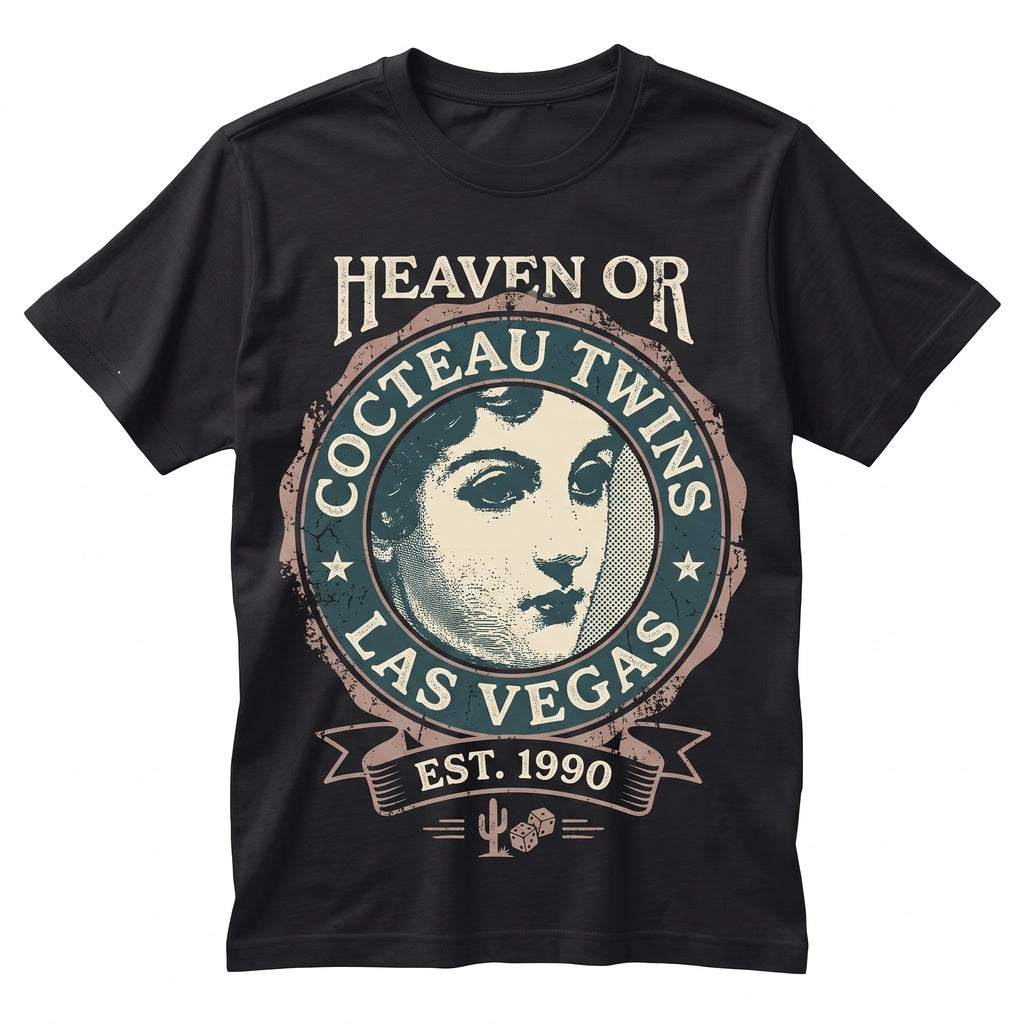 Cocteau Twins Dream Pop 80s Shoegaze Band Vintage Inspired Graphic Unisex TShirt