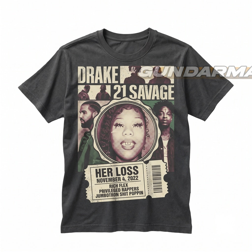 Her Loss Rap Graphic Hip Hop Music Album Art Vintage Crewneck Fan Merch Gift FD2 Unisex TShirt