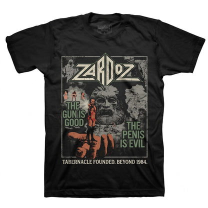 Retro 1974 Cult Classic Sci-Fi Movie Floating Stone Head Graphic Unisex TShirt