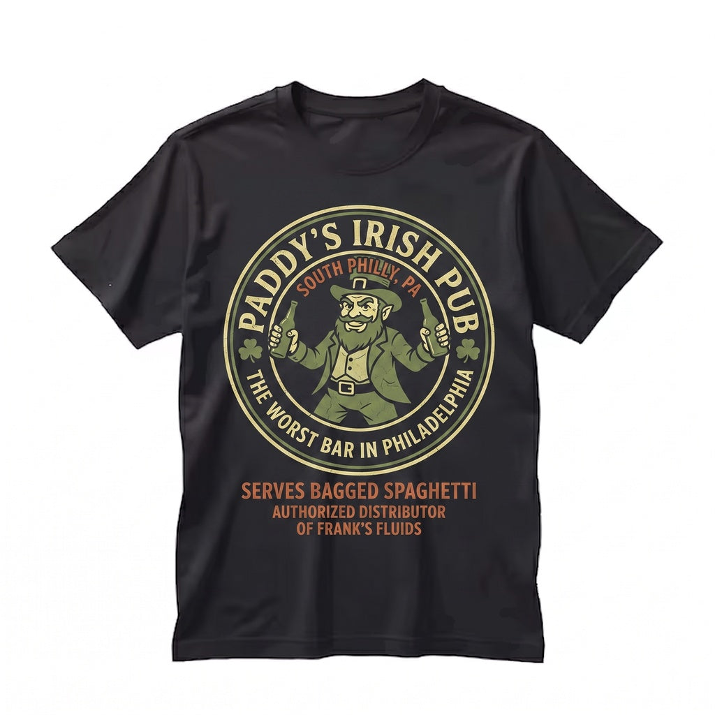 Funny Philadelphia Irish Bar St. Patricks Day TV Comedy Crewneck Unisex TShirt