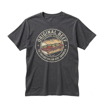 Original Beef Chicagoland Retro Italian Sandwich TV Show Graphic Unisex TShirt
