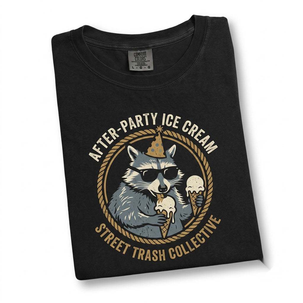 Funny Raccoon Trash Panda Meme Birthday Party Gift for Him Unisex TShirt