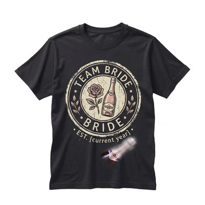 Bachelorette Party Squad Bridal Shower Matching Group Wedding Tops Unisex TShirt