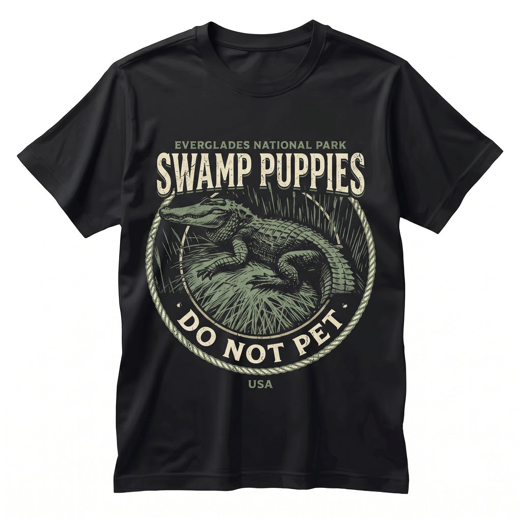 Funny Do Not Pet The Swamp Puppies All