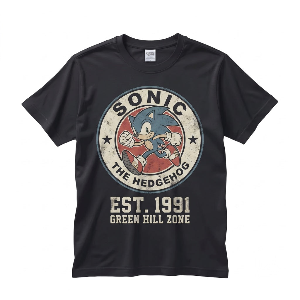Retro Classic Comic Superhero Graphic Distressed Cotton Apparel Unisex TShirt