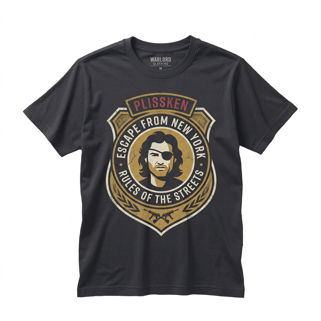 Escape From New York Vintage 1981 Sci-Fi Action Movie Graphic Cotton Retro Unisex TShirt