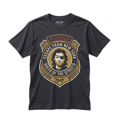 Escape From New York Vintage 1981 Sci-Fi Action Movie Graphic Cotton Retro Unisex TShirt