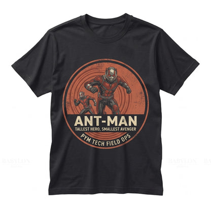 Vintage Ant-Man Superhero Graphic Retro Quantum World Fan Gift Unisex TShirt