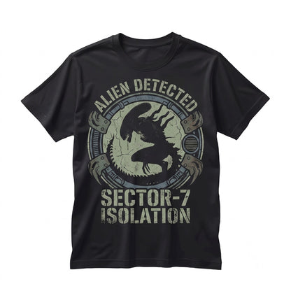 Vintage Sci-Fi Space Monster Retro Black Green Ceramic Coffee Mug Collectible Cup Unisex TShirt