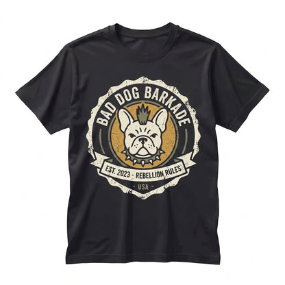 Funny Vintage Punk French Bulldog Mohawk Graphic Gothic Pet Mom Lover Gift Unisex TShirt