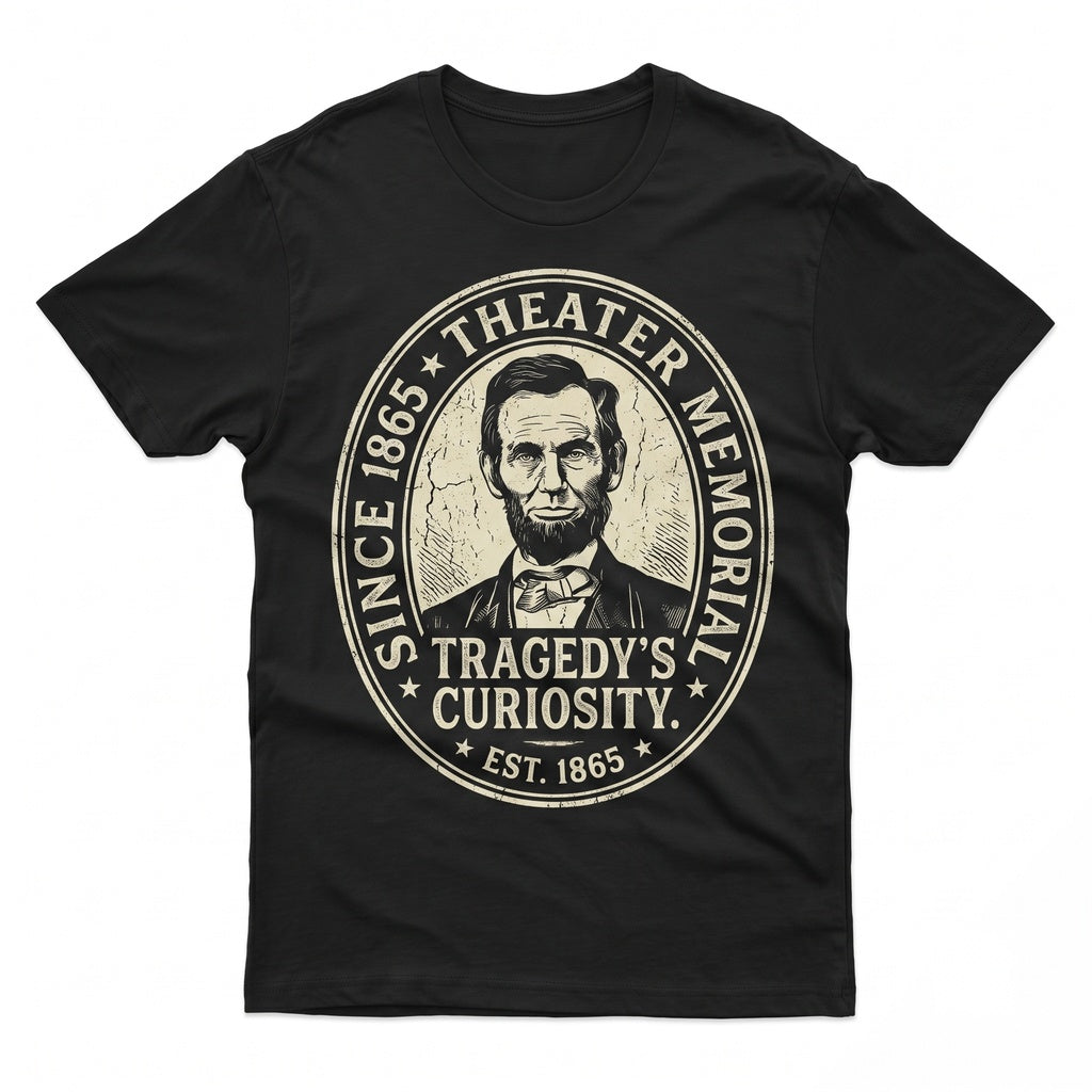 Abraham Lincoln Go To The Theater They Said Funny 4th Of July Independence Day USA President Gift Unisex TShirt