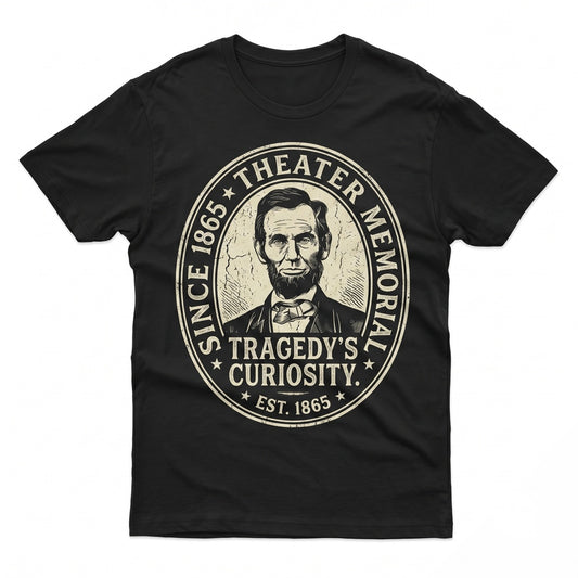 Abraham Lincoln Go To The Theater They Said Funny 4th Of July Independence Day USA President Gift Unisex TShirt
