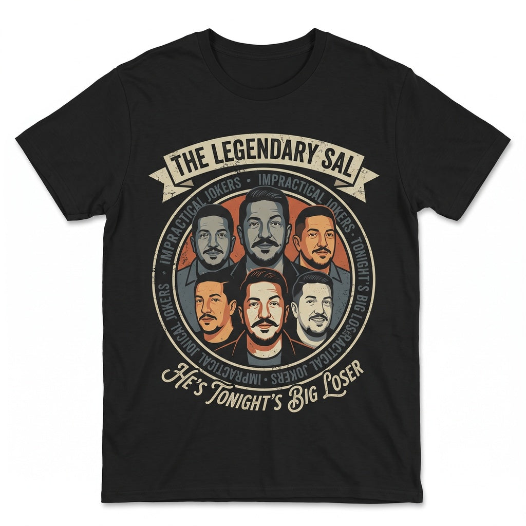 Retro Sal Vulcano Graphic Gift For Men Women Cotton Classic Unisex TShirt