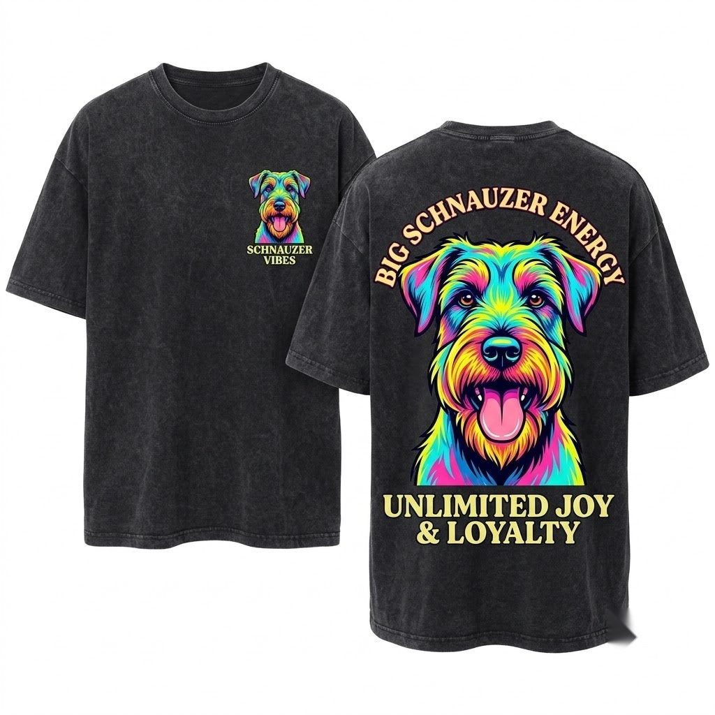 Wheaten Terrier Dog Breed Pet Animal Lover Crewneck Unisex Wash T-Shirt