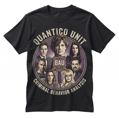 Criminal Minds Vintage Unisex TShirt Gift Fans TV Show Graphic Tee